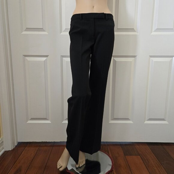 BCBGMaxAzria Dress Pants Trouser SZ 4 Black - Picture 2 of 10